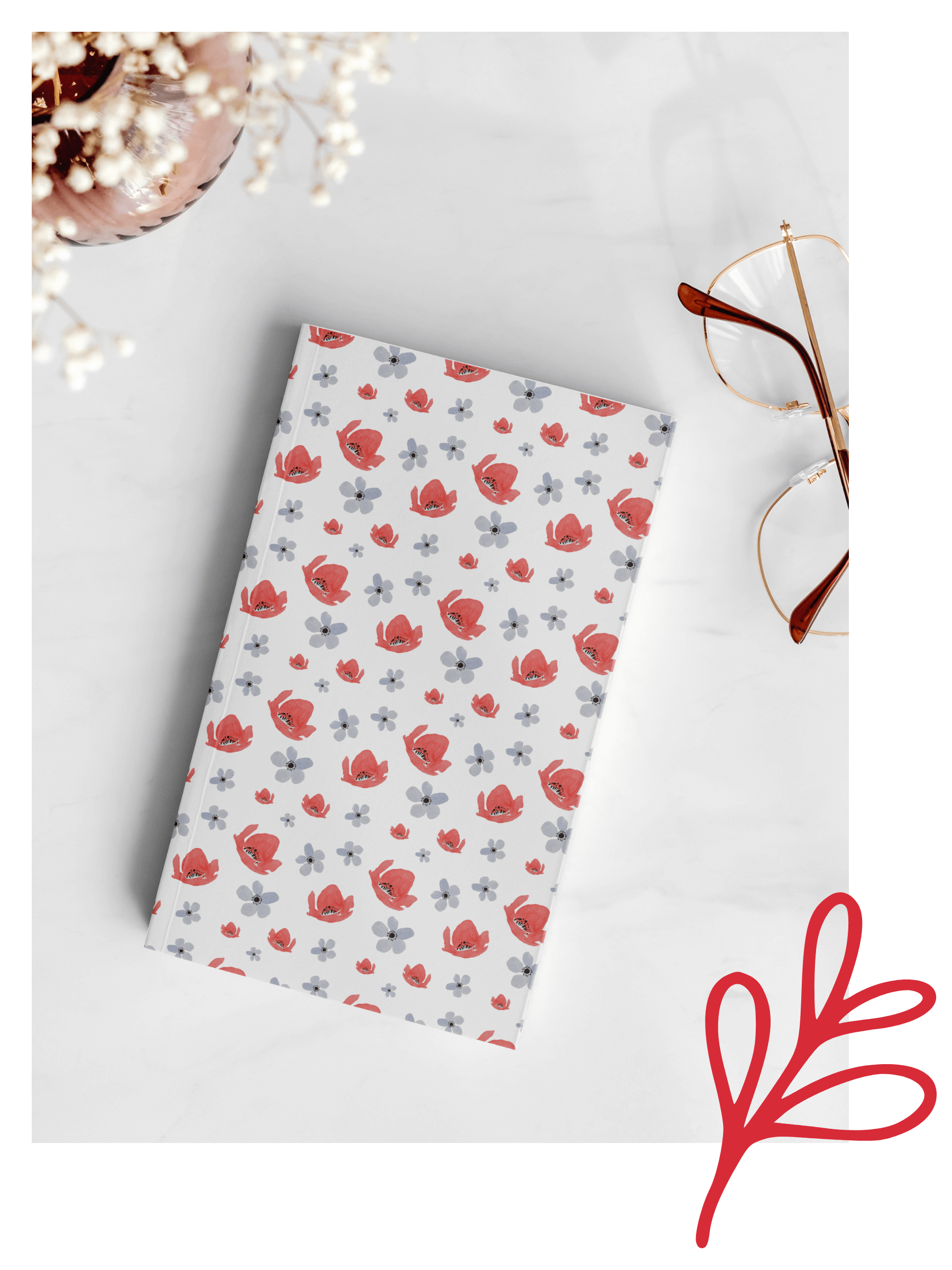 carnet coquelicot