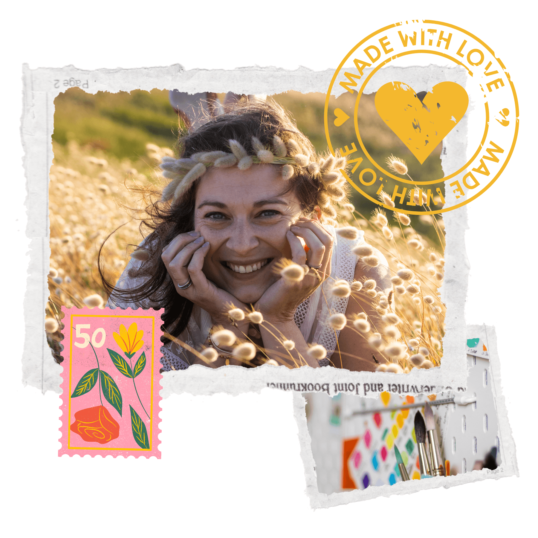 virginie duboscq portrait illustratrice creatrice carnets scrapbooking